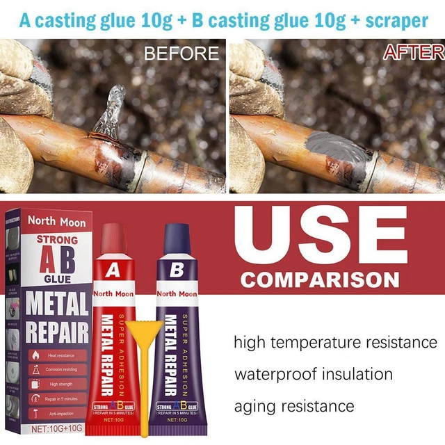 NEW Industrial Heat Resistance Cold Weld Metal Repair For U Paste R6Yczx K7O6