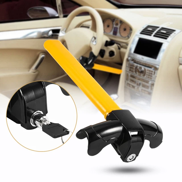 Hot Universal Auto Car Anti Theft Security Steering Wheel Lock Top Mount