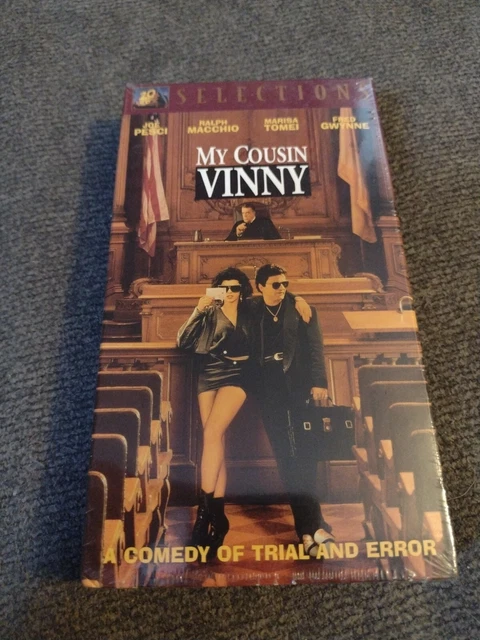 CASSETTE VHS VINTAGE My Cousin Vinny Marisa Tomei Joe Pesci EUR 16,79