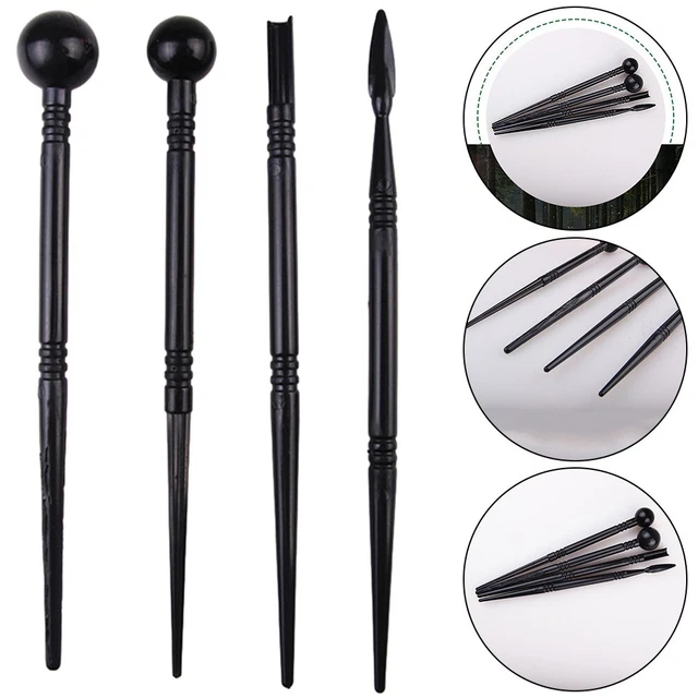Collection d'outils de sculpture à points de poterie stylos en forme d'argile p