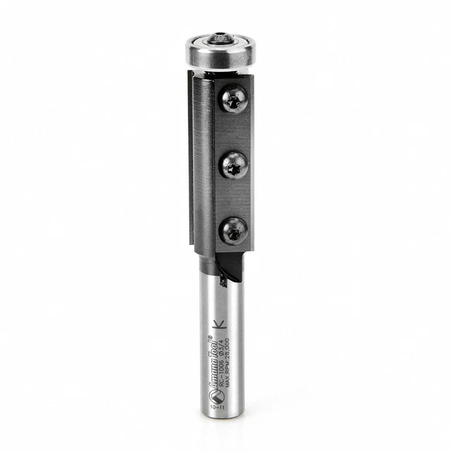 Amana RC-1006 Insert Flush Trim 3/4 D x 50mm CH x 1/2" Shank w/ Lower Ball