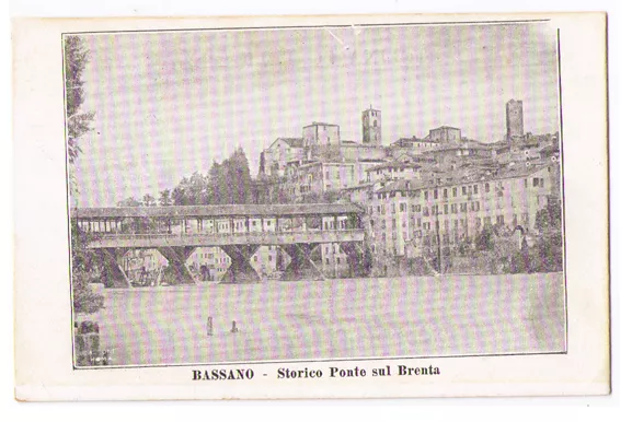 Cartolina Veneto - Vicenza - Bassano Del Grappa 5527 - Storico Ponte Sul Brenta