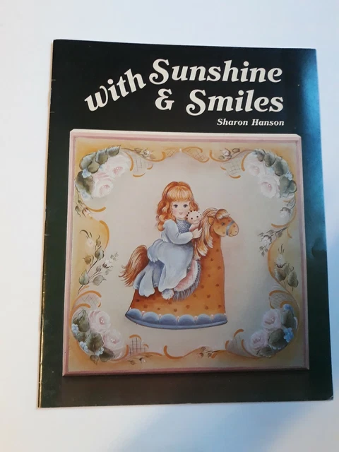Libro de artesanía vintage ""Con sol y sonrisas"" de Sharon Hanson (y4)