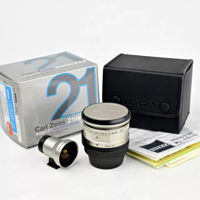 Carl Zeiss 21mm f/2,8 - Biogon T* per Contax G mount