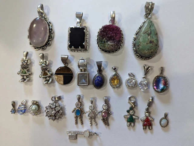 Vintage Sterling Silver Jewelry Lot