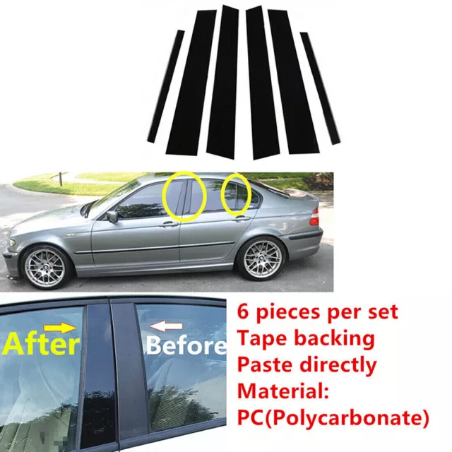 For BMW E46 3-Series Set of 10 Door Exterior Grommet Molding Clips Genuine