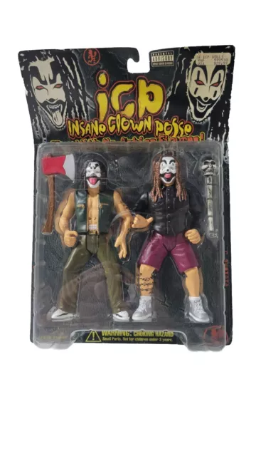 Insane Clown Posse Play With Me Action Figures ICP Shaggy Violent J -New - LOOK