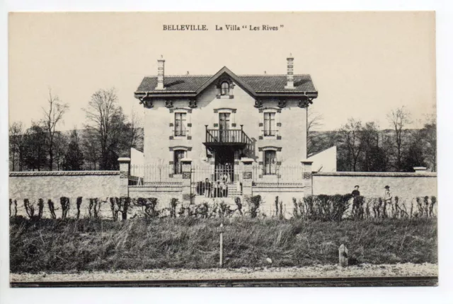 BELLEVILLE Meurthe et moselle CPA 54 la villa les rives