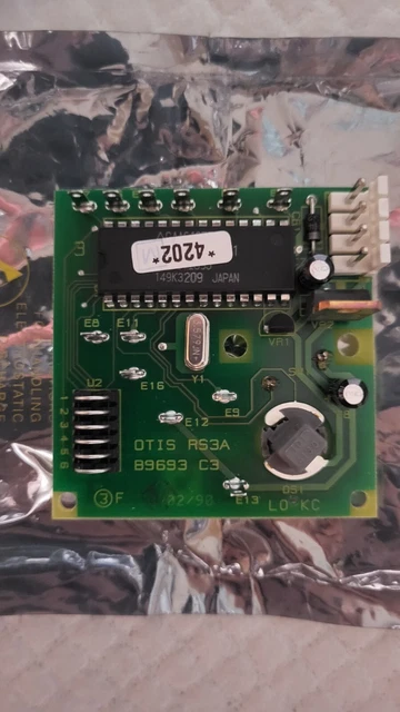 OTIS Elevator Button Boards. RS3A/ 89693 C3
