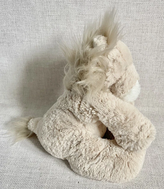 THE LITTLE WHITE Company Rory Lion Soft Toy Plush Comforter Beanie ...