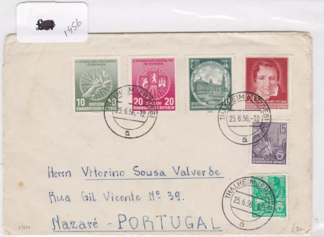 German Postal History Stamps Cover 1956  Ref 8781