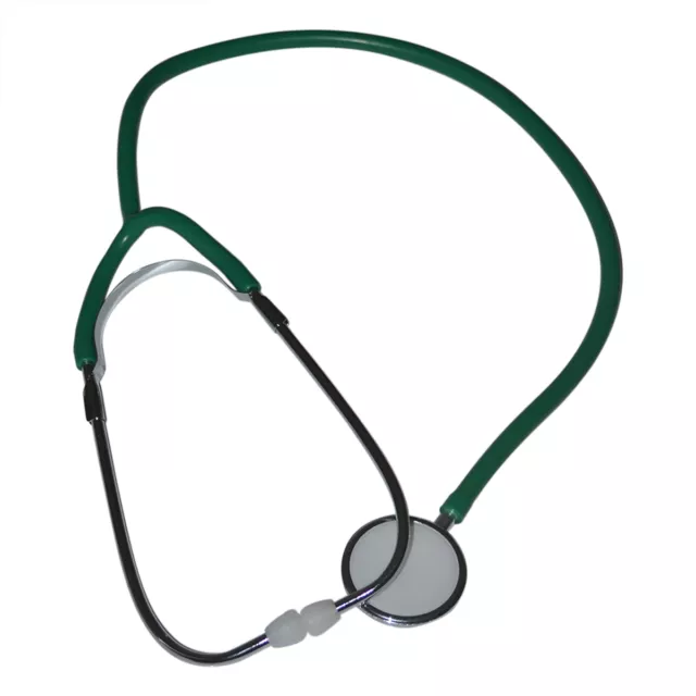 Superior Dual Headed Stethoscope Acoustic Echoscope Doctor Nurse Green