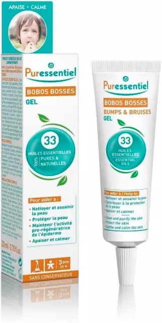 Puressentiel - Bien Être - Gel Bobos Bosses Aux 33 Huiles Essentielles - 100% Pu 2