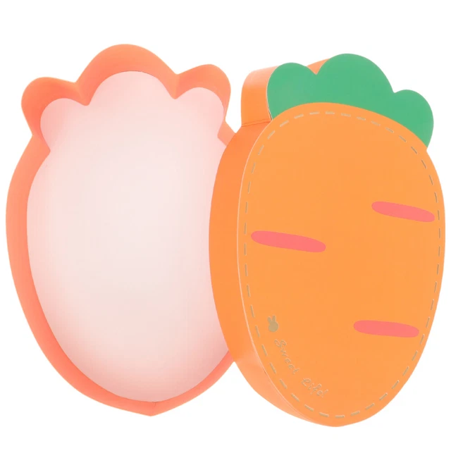 Boîte de bonbons en papier carotte en papier carotte en forme de boîte cadeau ca