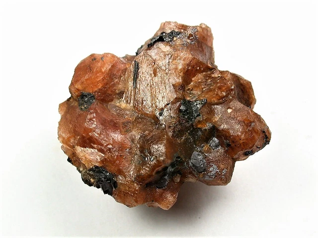Minerals : Bustamite Crystals With Adhering Sulfides From Broken Hill, Australia Minerals : Bustamite Crystals With Adhering Sulfides From Broken Hill, Australia