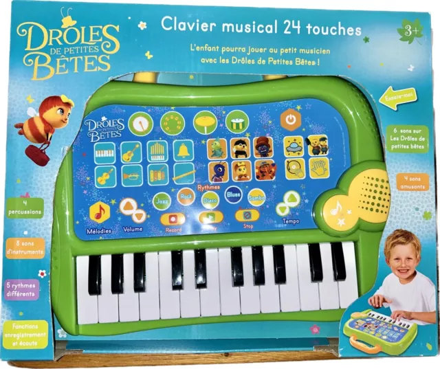ENCOUN Tapis de Piano pour Enfants, Tapis de Danse Musical Clavier