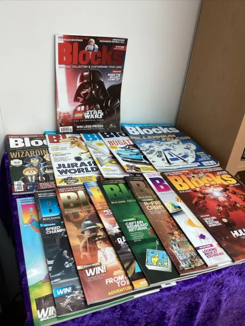 Blocks magazine ( 14 Issues) Aug -Dec 2018/Jan-Aug 2023 & Issue 91