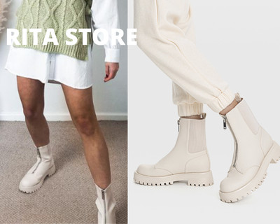 STRADIVARIUS (ZARA GROUP) Flat Ankle 
