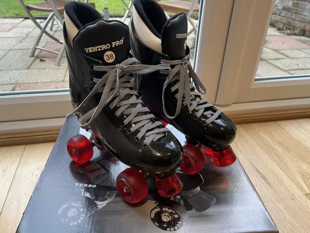 Ventro pro Turbo Quad Skates Euro 38 UK Size 5