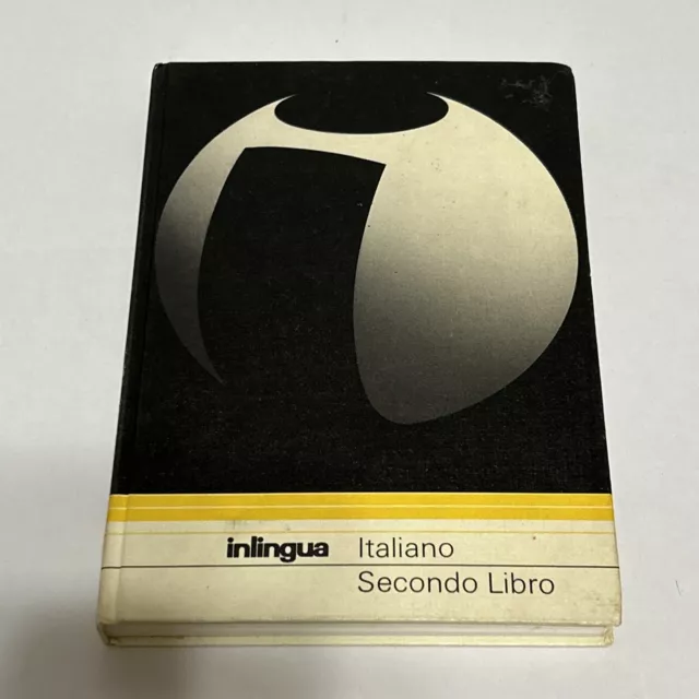 Inligua: Itialiano Secondo Libro 1976 - Learn To Speak Italian