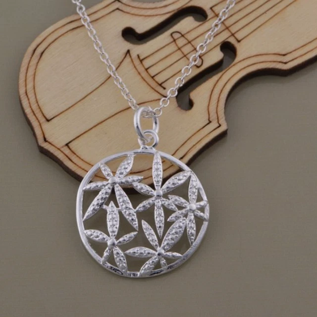 Pendentif Argent 'Eole Rosace' Avec Sa Chaîne - Bijou Neuf Avec étiquettes, Envoi Rapide De France