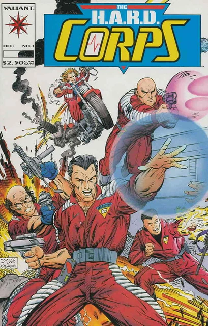 H.A.R.D. Corps, The #1 VF; Valiant | HARD Corps Jim Lee - we combine shipping
