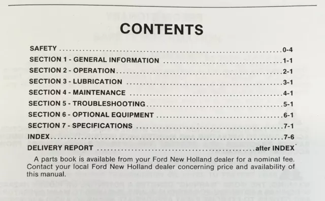 New Holland L-781 L-783 L-785 Skid-Steer Loader Operators Manual Owners Book NH 2