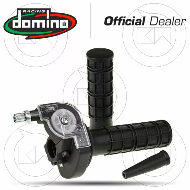 Comando Gas Rapido Domino Tommaselli Formula 1 Cavo Universale + Manopole Moto