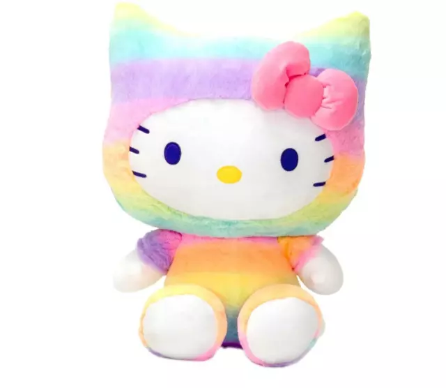 Giant Hello Kitty Plush 17.5 inch tall. NWT Sanrio Plush Toy Soft