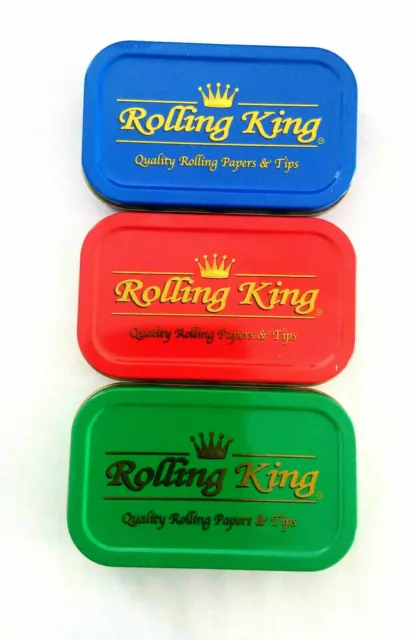 1oz tobacco tin Rizla Storage Cigarette Tobacco Tin rolling king tobacco tin 3