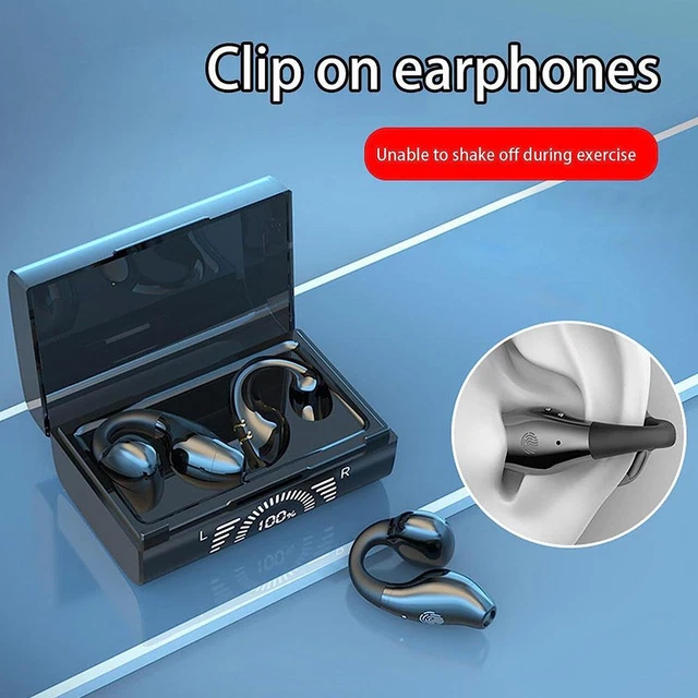 RD31F Auricolari Bluetooth wireless con custodia di ricarica - Nero K7V0