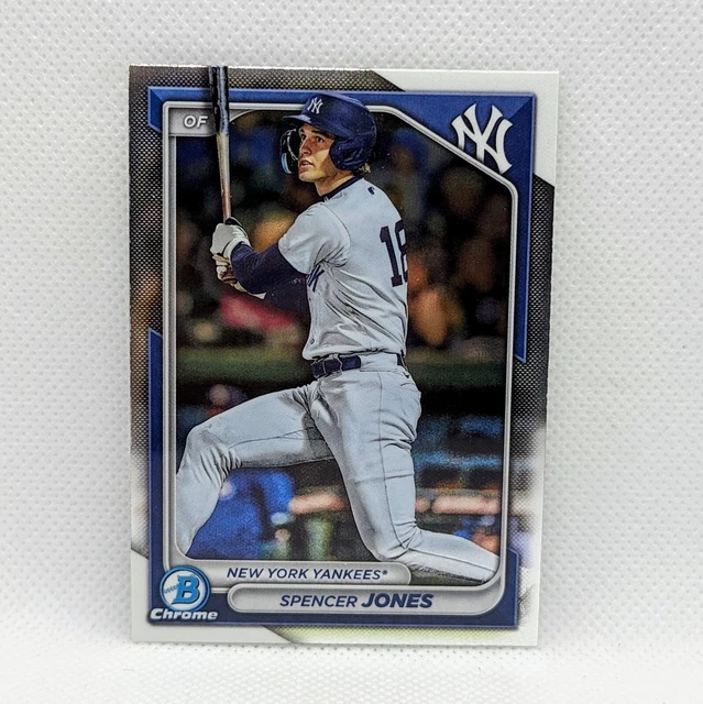 2024 BOWMAN CHROME Spencer Jones BCP32 Yankees Prospect Base EUR 0,92