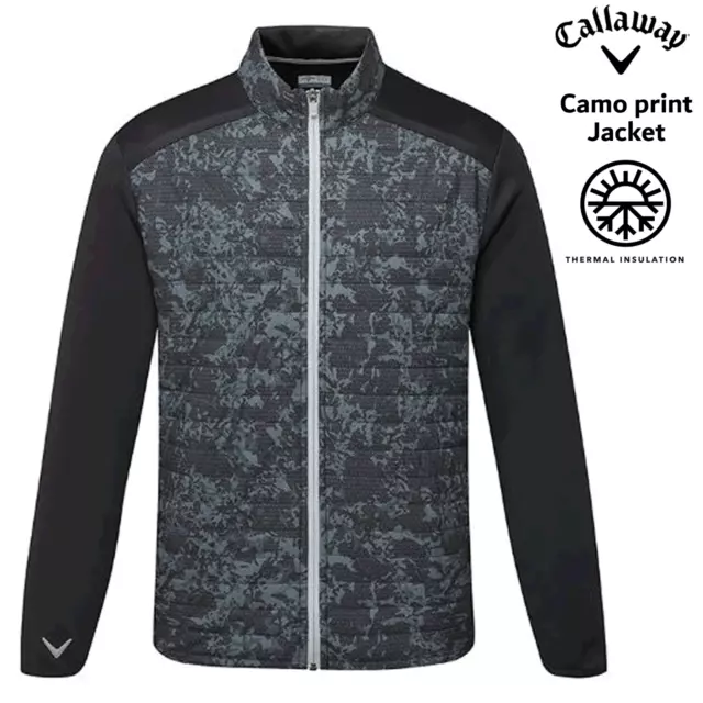 CALLAWAY GOLF JACKET Mens Golf Jacket Full Zip Lined Padded Front Winter Jacket 46.99 PicClick UK