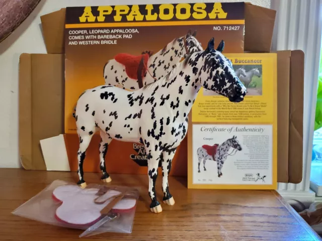 Breyer Vintage Club 2022 Cooper with Box, COA and Tack