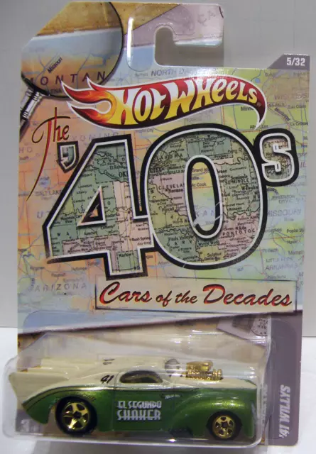 Hot Wheels, Cars of the Decades, los años 40 '41 Willys, nuevo en paquete