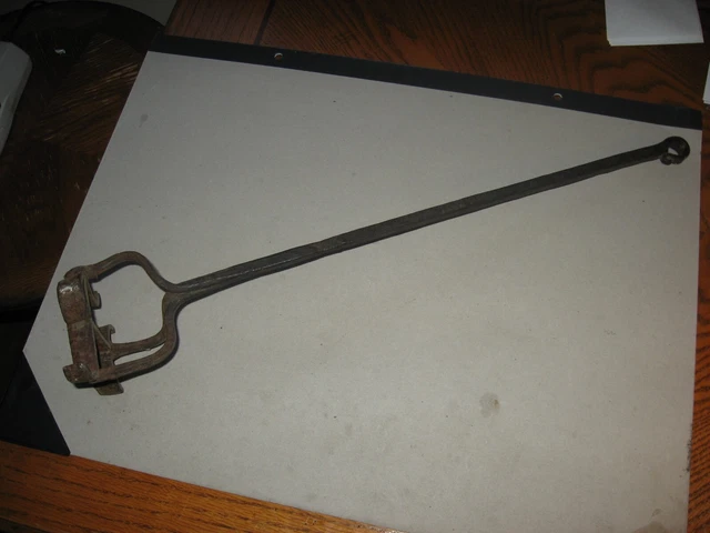 Antique Forged Steel Branding Iron