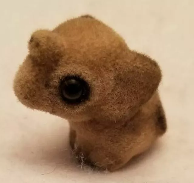 VTG Josef Original Flocked Fuzzy Elephant Sitting Up Original Sticker Japan