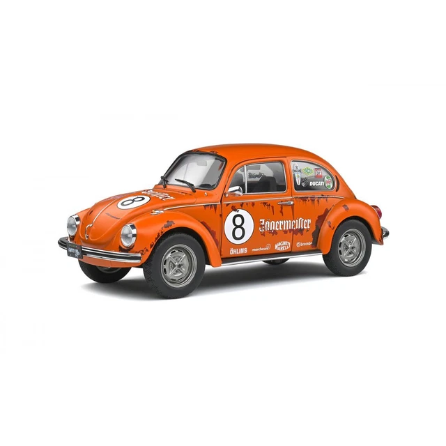 Solido Soli1800518 Volkswagen Beetle 1303 Jaeger Tribute Orange 1974 1/18