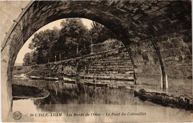 CPA L'Isle Adam Les Bords de l'Oise Pont du Cabouillet (1318256)