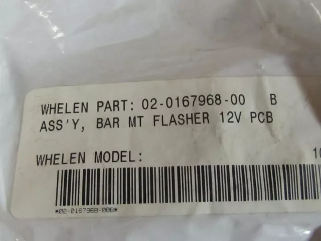 Whelen 02-0167968-00 FLASHER