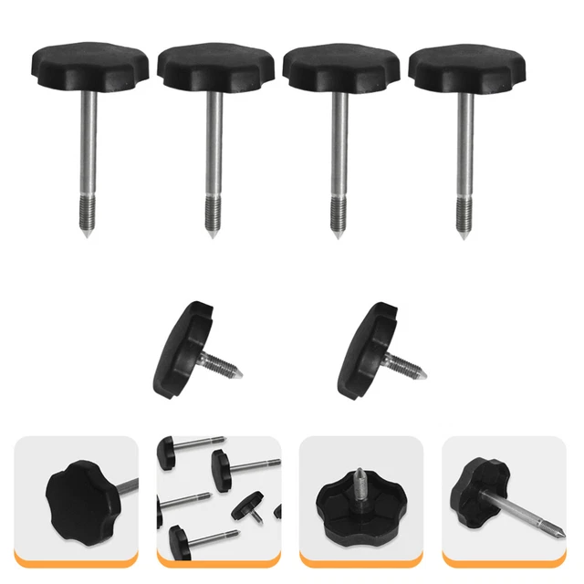 6 Pcs Manopole Del Telaio Della Finestra Pomello Surround Maneggiare