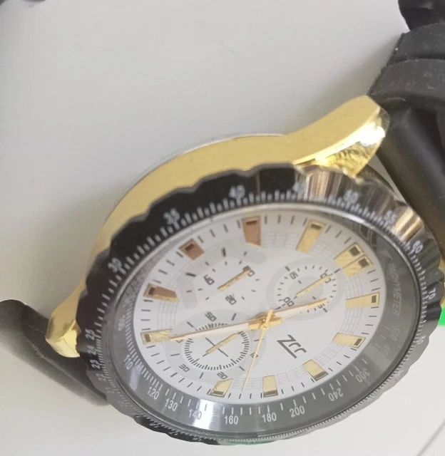 Orologio Nero Dorato