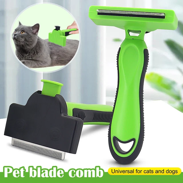 Dog Brush for Shedding Cat Grooming Comb Tools LONG Hair Pet Trimmer Clipper