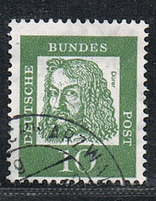 Bedeutende Deutsche 010, 350 y R. Nr. 005, gestempelt,