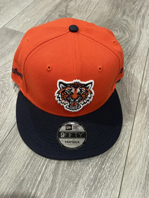 DETROIT TIGERS NEW Era 9Fifty SnapBack Adjustable Hat Orange,navy Color ...