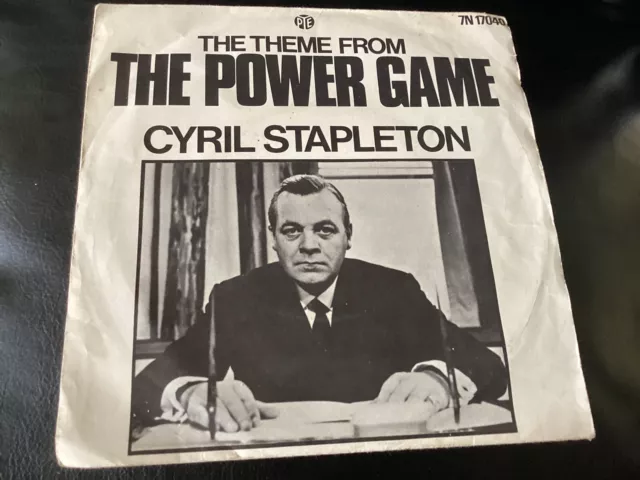 Cyril Stapleton - The Theme From The Power Game  7" Vg+/Vg