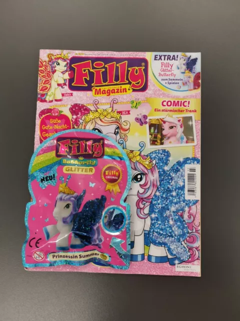 Filly Butterfly Glitter Magazin Nr. 03/23 Prinzessin Summer ovp  Mädchen  Pony