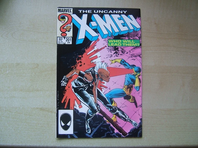 Marvel Comics . The Uncanny X-Men.  Vol.1 #  201 Stan Lee.  January 1986. "Duel"