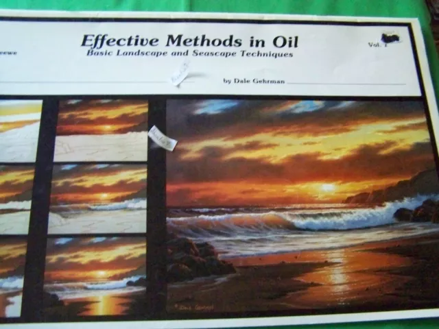 Effective Methods In Oil By Dale Gehrman V1 1981 Scheewe Oil Tole Paint Book