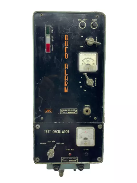 JRC JXA-2A Auto Alarm AM2NM1-6 NRB-I02A Enregistreur NGC-2 Test Oscillateur